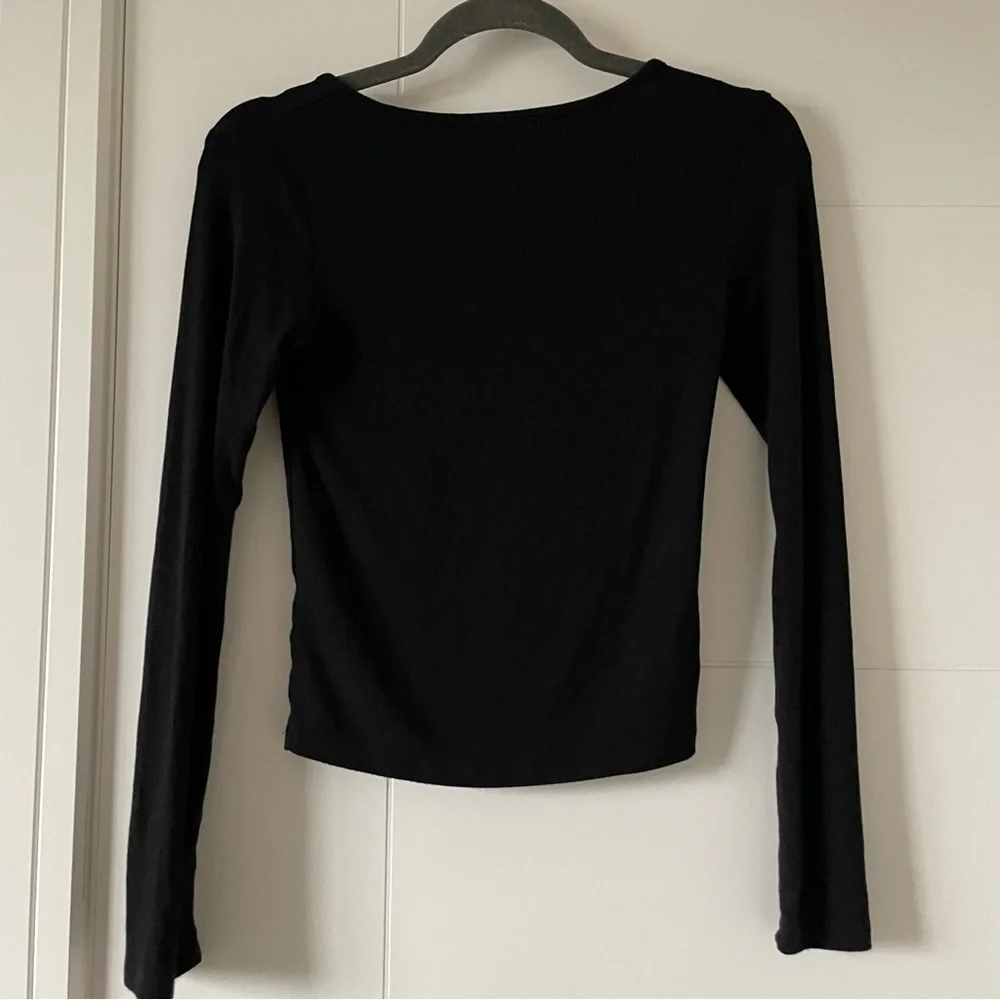 3/$25 Notch Neck Longsleeve - Picture 2 of 3